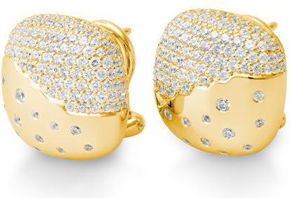 Breuning OHRSCHMUCK - BRILL. 1,777 Ct. G/if (750/18 K Gold)