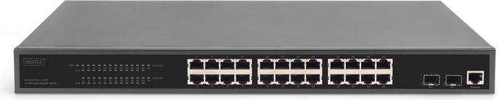 Immagine prodotto Digitus Switch Gigabit Ethernet PoE gestito L2 24 porte (24 Porti)