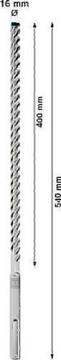 Actual product image Bosch Professional Zubehör EXPERT SDS max-8X hammer drill, 16 x 400 x 540 mm (16 millimetres)