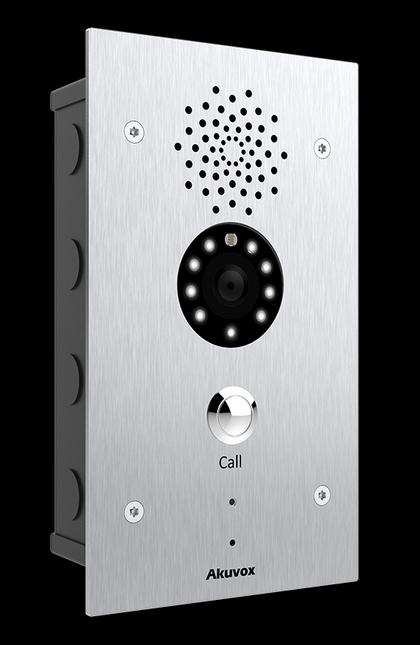 Actual product image Akuvox Video-TFE E21V Main Body In-Wall, vandal resistant