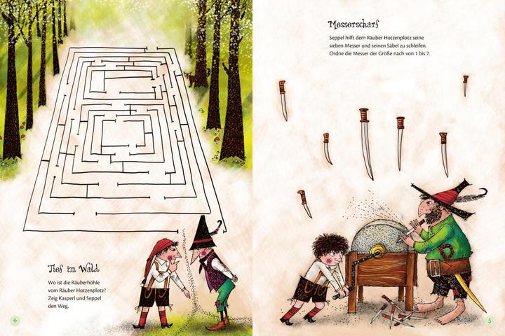 Produktbild Mein grosses Räuber Hotzenplotz-Rätselbuch (Deutsch, Otfried Preussler, Mathias Weber, F. J. Tripp, 2018)