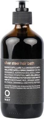 Image du produit Oway OWAY Shampooing pour cheveux en acier argenté 8 oz (80 ml, Shampoing liquide)