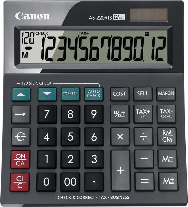 Canon As-220rts (Solar cells, Batteries)