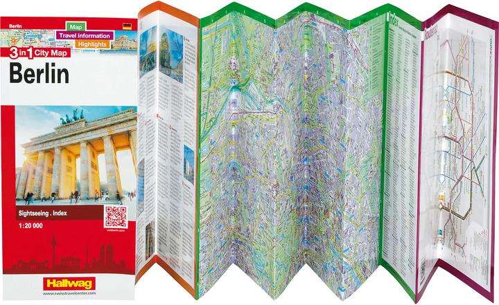 Produktbild Berlin 3 in 1 City Map 20000