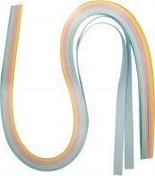 Produktbild Rayher Papier für Quilling, pastell, 100 Stück (80 g/m², 100 x)