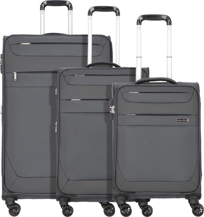 Worldpack Dublin 4 Rollen Kofferset 3-teilig (195 l, XL (ab 115l))