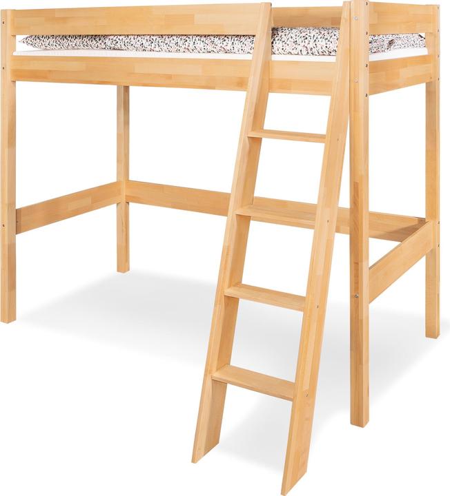 Produktbild Pinolino Jugendzimmer „Natura” breit mit Hochbett, 3-tlg. (Kinderkleiderschrank, Wickelkommode)