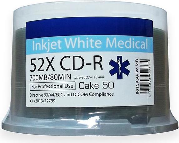 Traxdata CD-R 700 MB 52 x 50 compartments (TRCMED) (50 x)
