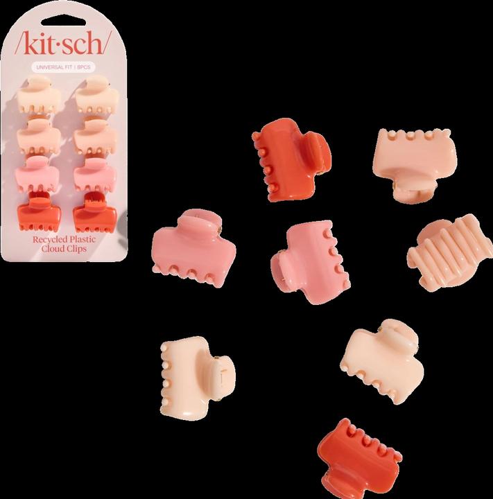 Kitsch Mini Haarklammern Kirschblüte 8er Set (8 Stk.)