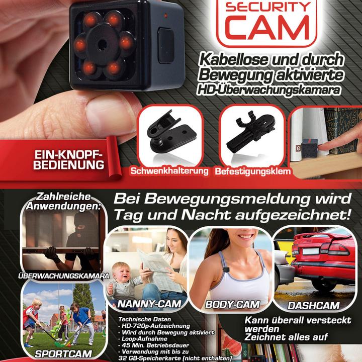 Produktbild Starlyf Security Cam