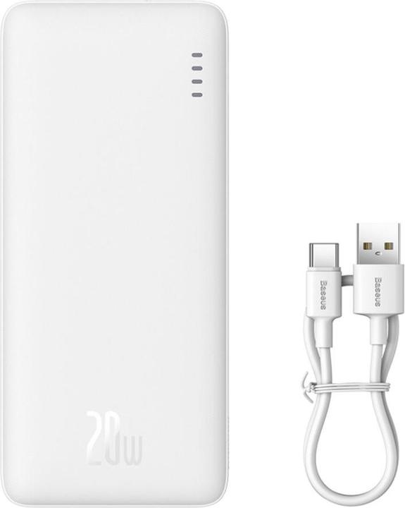 Actual product image Baseus OS-Baseus Airpow Fast Charge Power Bank 30000mAh, 20W - White (20 W)