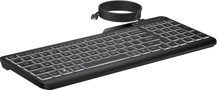 Actual product image HP 405 Multi-Device Backlit Wired Keyboard (DE, Cable)