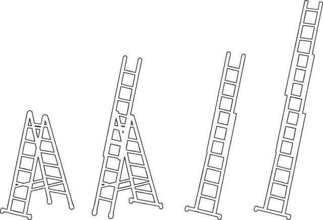 Immagine prodotto Zarges Scala multiuso in 3 parti (Scaletta multiuso, 690 cm)