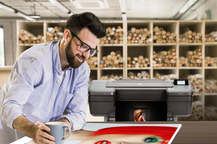 Actual product image HP Z9+ PS, 44" DesignJet (Thermal printing, Black and white)