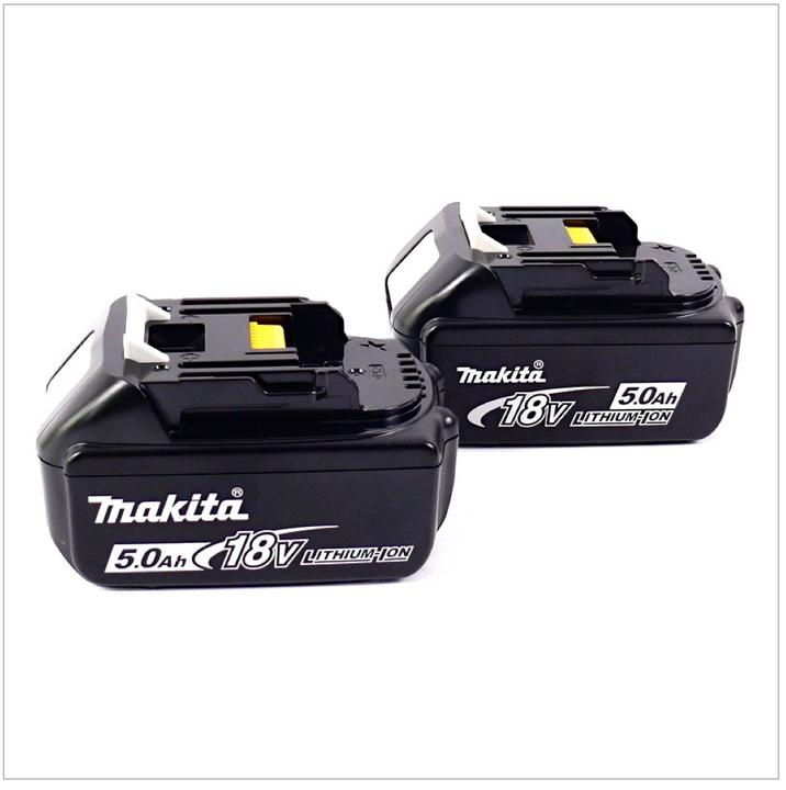 Produktbild Makita BL 1850 B 18 V - 5,0 Ah Li-Ion Akku 2er Pack (18 V)