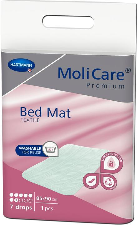 MoliCare Bed Mat Textile 7 Bettschutzeinlage (1 x, XL)