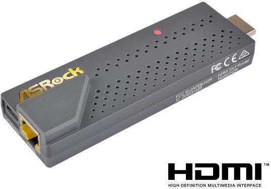 Actual product image AsRock H2R HDMI Dongle 2-In-1 Travel Router