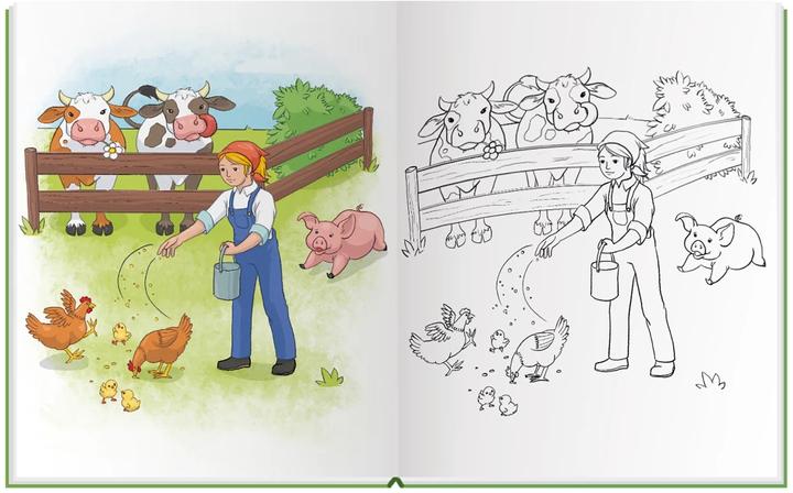 Produktbild Malbuch 'Bauernhof'