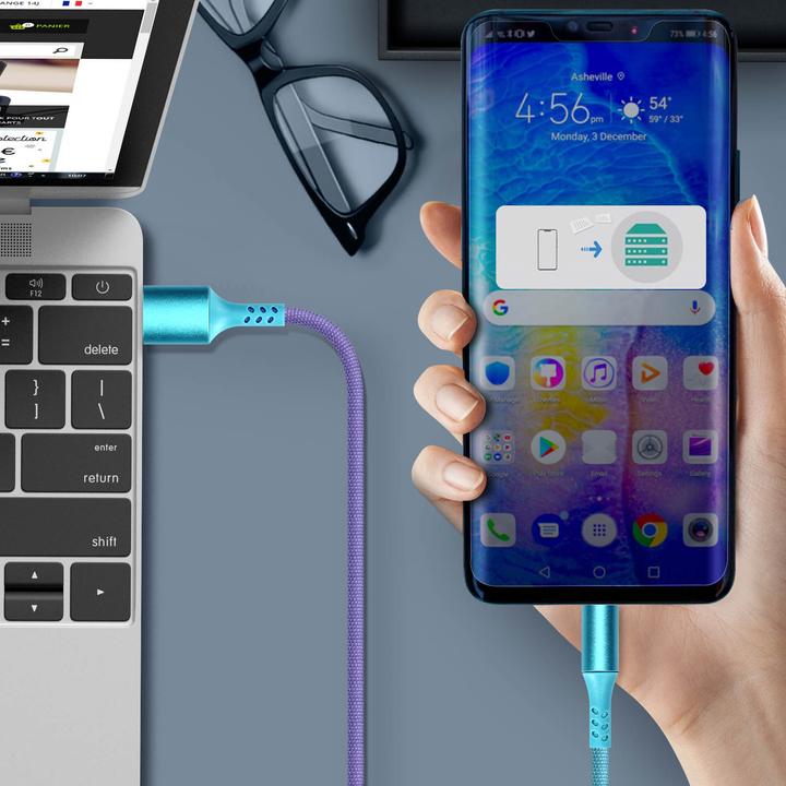 Produktbild Avizar Rainbow USB-C Ladekabel (1 m)