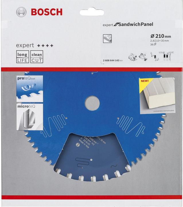 Actual product image Bosch Professional Zubehör Circular saw blade Expert for Sand