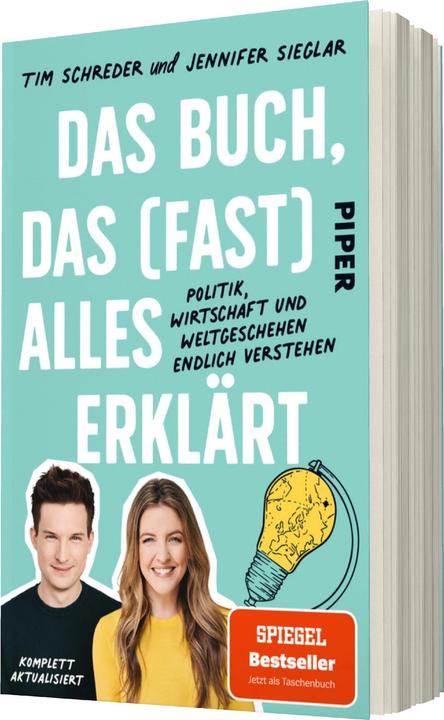 Image du produit Das Buch, das (fast) alles erklärt (Allemand, Jennifer Sieglar, Tim Schreder, 2023)