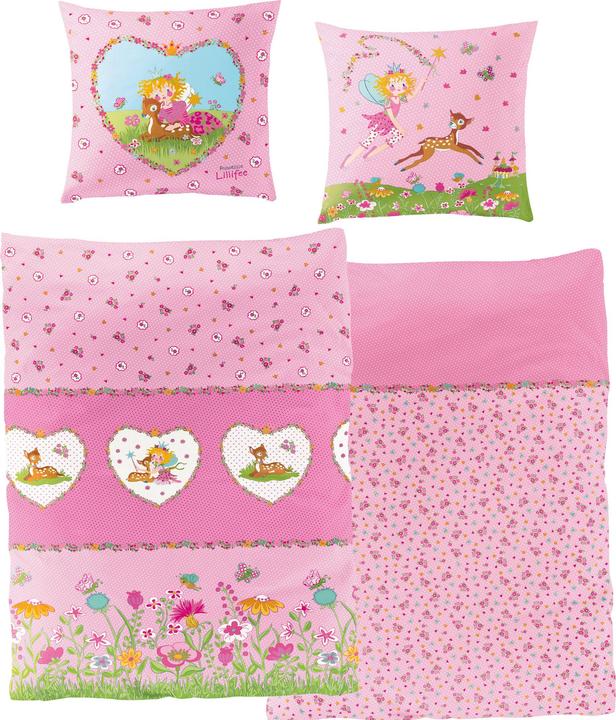 Immagine prodotto Bierbaum Biancheria da letto reversibile per bambini "Lillifee