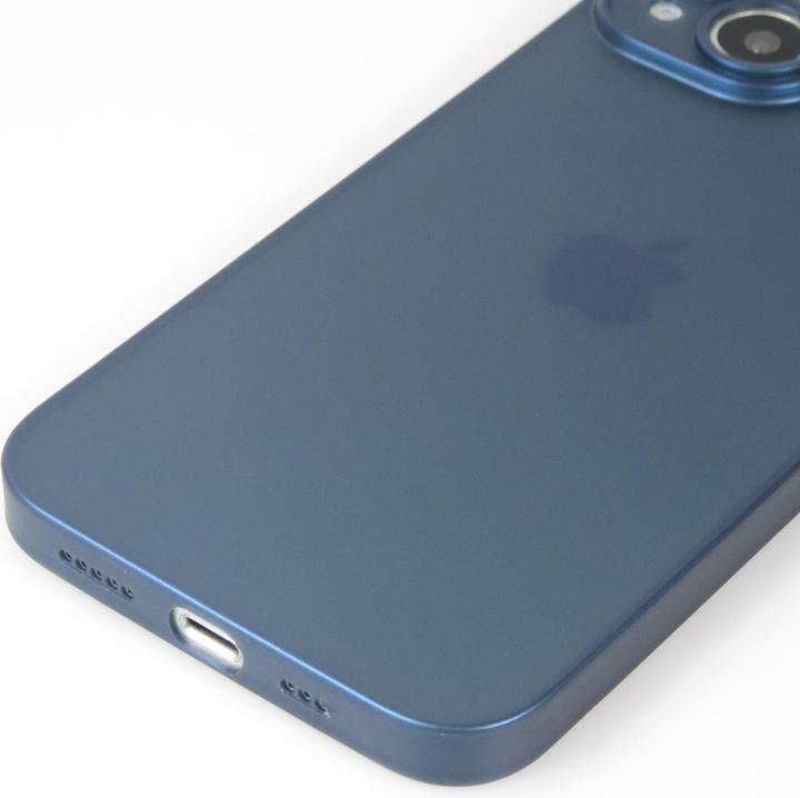 Immagine prodotto PhoneLook Copertura in plastica ultra sottile semitrasparente opaca (Apple iPhone 15 Plus)