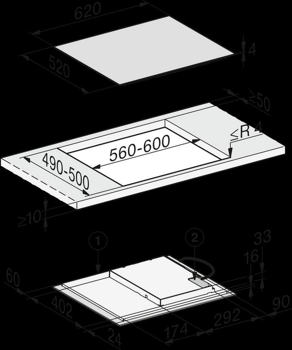 Image du produit Miele KM 7363 FL