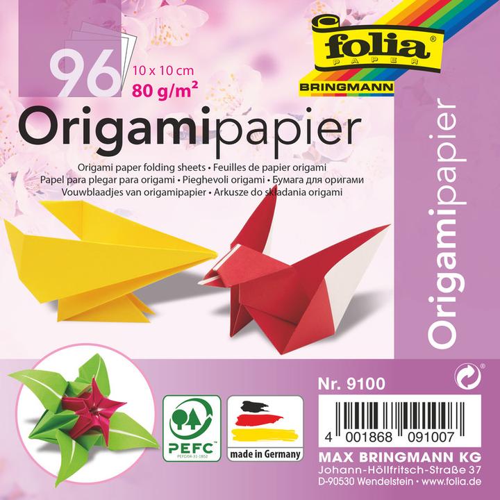 Produktbild Folia Origami-Faltblätter (80 g/m², 96 x)