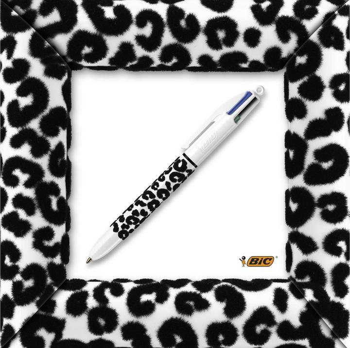 Produktbild Bic 4 Colours Velours (Schwarz, Weiss, Assortiert, 1 x)