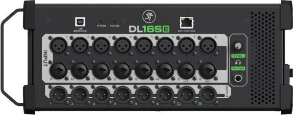 Mackie Mischpult DL16SE Digitaler Rack Mixer mit XLR-Kabel (Studio- and Livemixer)
