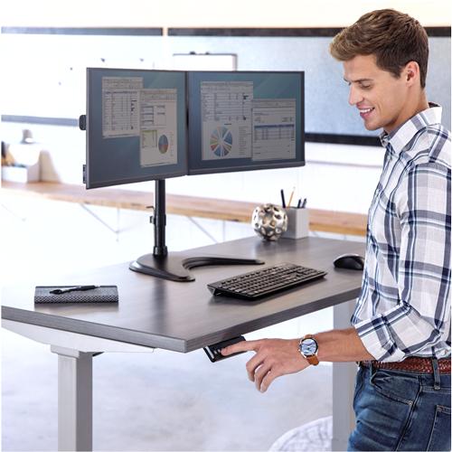 Actual product image Fellowes Cambio table frame, height adjustable - silver