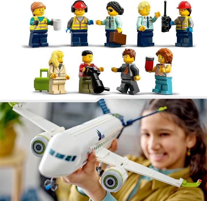 Produktbild LEGO Passagierflugzeug (60367, LEGO City)