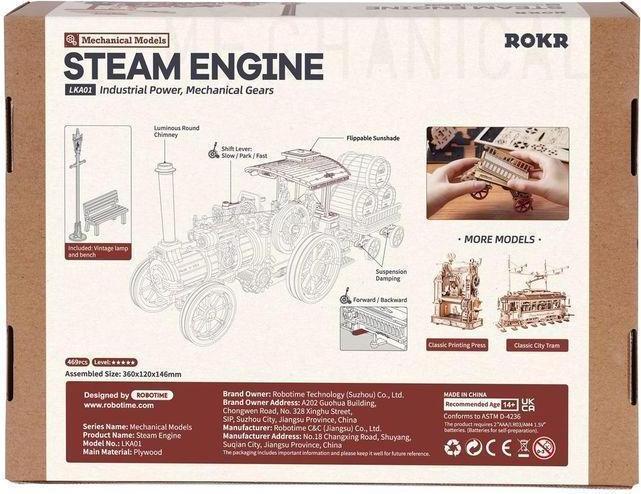 Produktbild Rokr Dampflokomotive