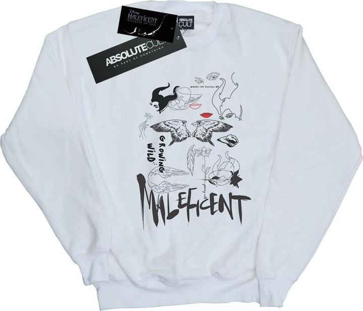Produktbild Disney Maleficent Mistress Of Evil Growing Wild Collage Sweatshirt (S)