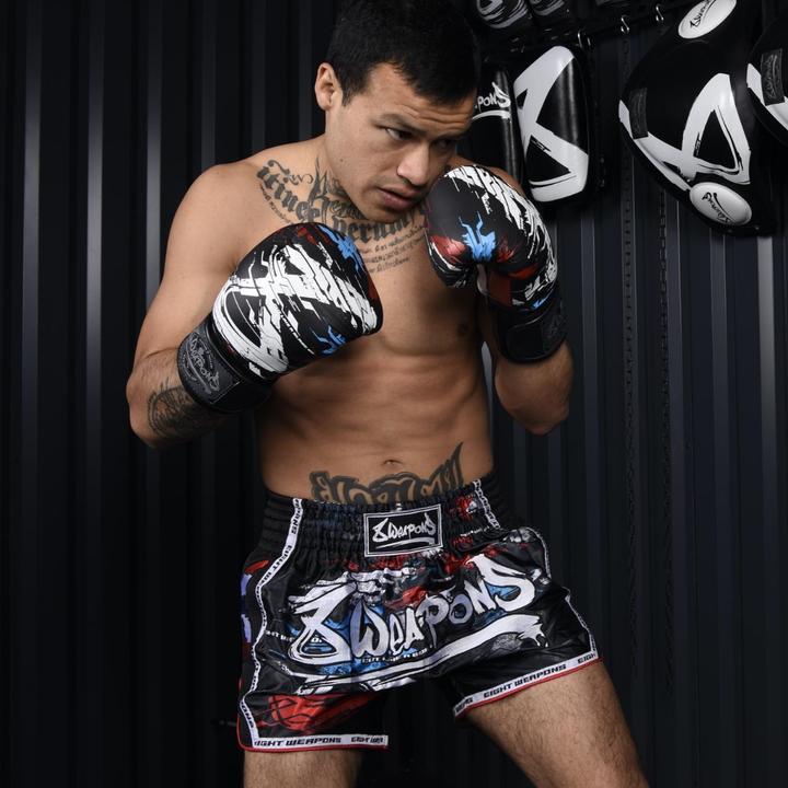 Produktbild 8Weapons 8 WEAPONS Muay Thai Shorts - Cut like a blade black 2.0 XXL (XXL)