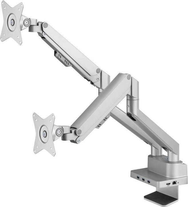 SpeaKa Professional SP-MM-800 2-way monitor desk mount 43.2cm (17/ ) - 81.3cm (32/ ) Integrated (Table, 32.01")