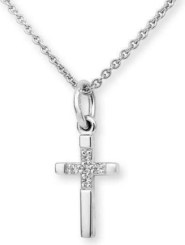 Breuning KREUZ - BRILL. 0,033 Ct. H/si (750/18 K Gold)