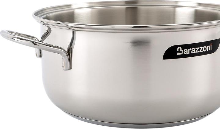 Image du produit Barazzoni Casserole 2 poignées 26cm Bonita (26 cm, Cocotte + faitout, Acier inoxydable, Aluminium)