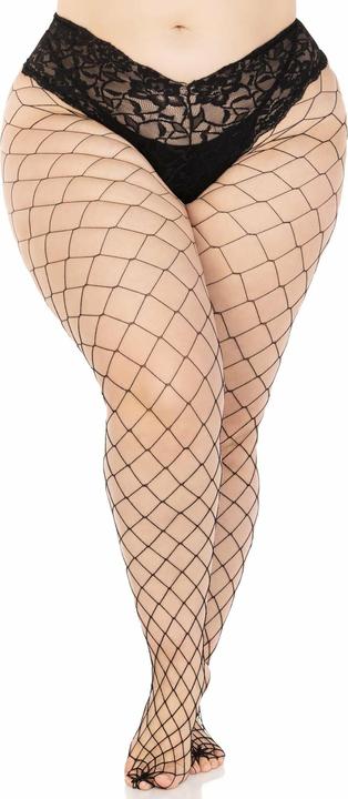 Produktbild Leg Avenue Grobmaschige Netzstrumpfhose schwarz