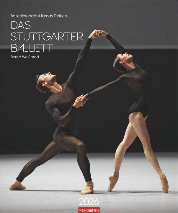 Actual product image Stuttgarter Ballett Kalender 2026 (46 x 55 cm, Hardcover, German, English)