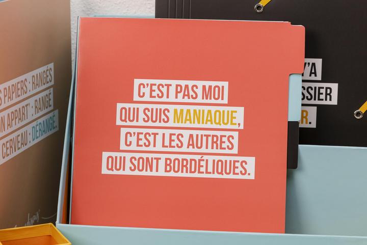 Image du produit Clairefontaine Jemedisais, Set de 3 pochettes à onglets 22x31 cm, assortis. - A motifs (22 x 31 cm, 240 x)