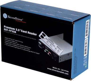 Actual product image Silverstone SST-FP35B Front Access Panel (USB)