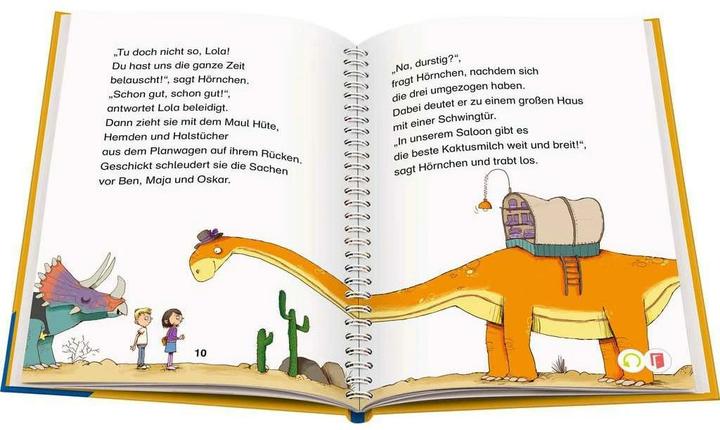 Produktbild tiptoi Lese-Lausch-Abenteuer Dino-Stadt (Deutsch, Annette Neubauer, Nikolai Renger, 2023)