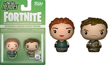 Produktbild NoName FORTNITE - 2 Pint Size Heroes Figures - Pathfinder & Trooper - 6cm