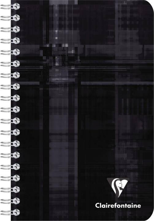 Actual product image Clairefontaine Spiral notebook (11 x 17 cm, Checked, Hardcover)