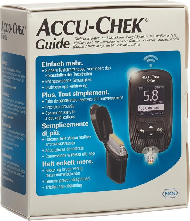 Immagine prodotto Accu-Chek Set guida mmol/l con 10 prove incluse (Glucometro)