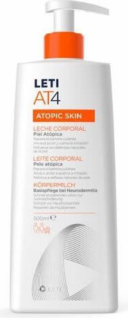 Leti LETIAT4 Atopic Skin Körpermilch bei Neurodermitis, 500 ml Creme (Körpermilch, 500 ml)