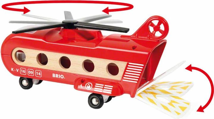 Actual product image Brio Railway transport helicopter