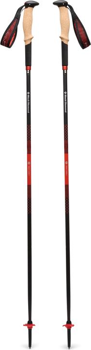 Black Diamond Treckingst?cke Pursuit Carbon Z (anthrazit/orange, 1 Paar, 115 cm) (115 cm)